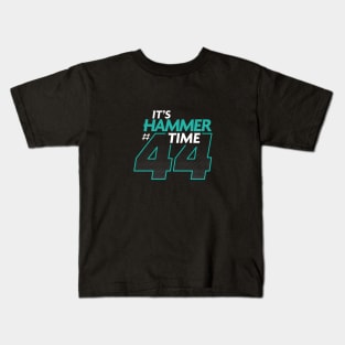 Its Hammer Time 44 - Blue Design Kids T-Shirt